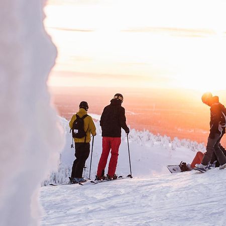 Classic Log Cabin Ski-In Ski-Out Levi Exteriér fotografie