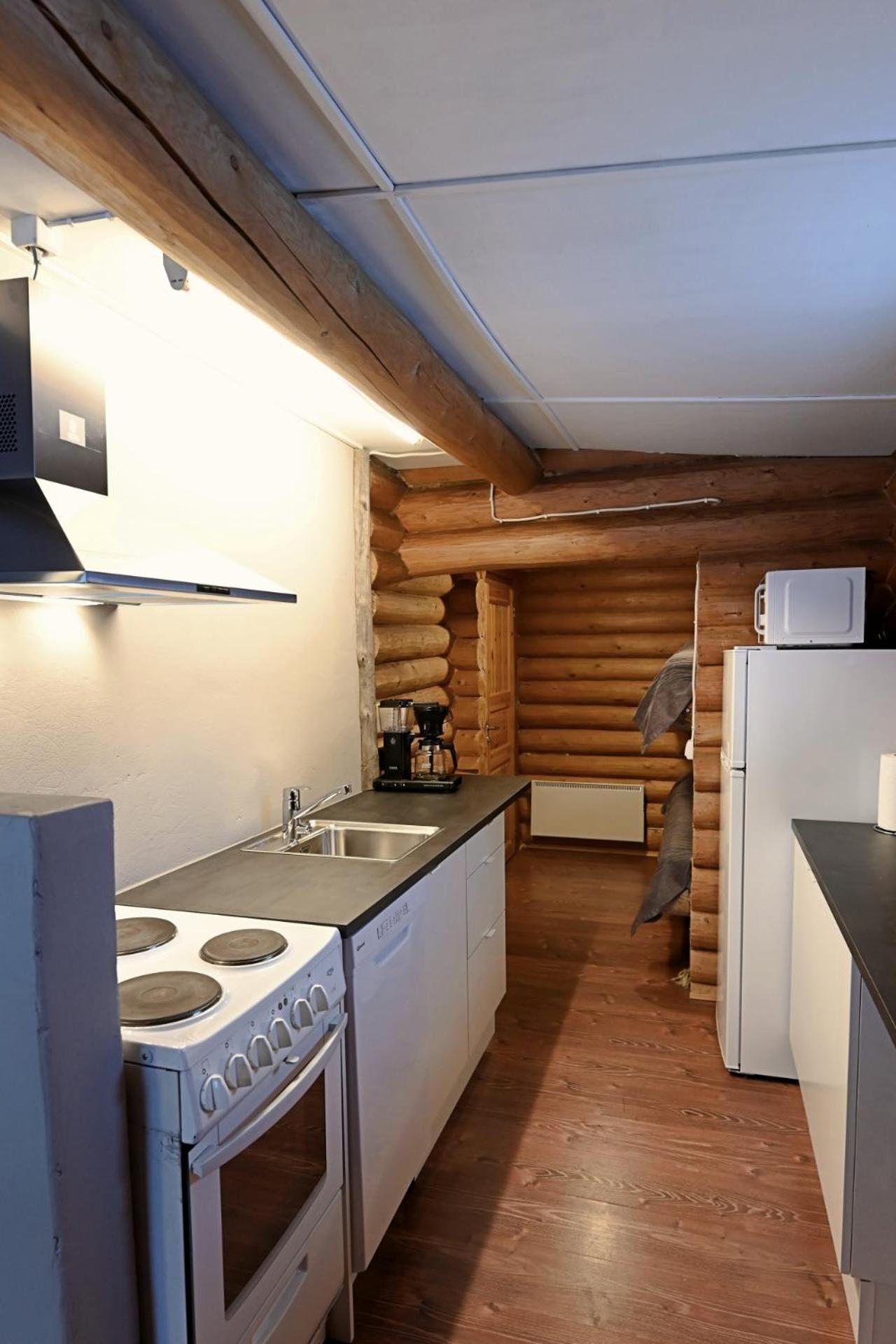 Classic Log Cabin Ski-In Ski-Out Levi Exteriér fotografie