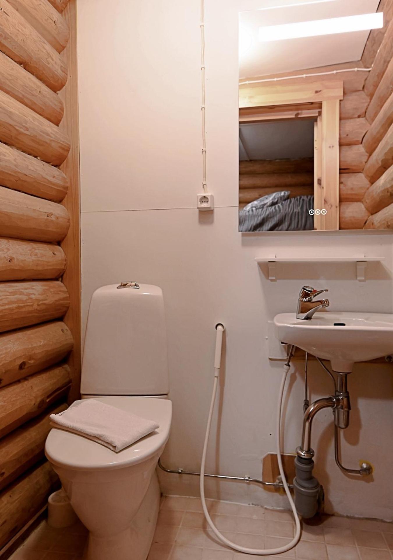 Classic Log Cabin Ski-In Ski-Out Levi Pokoj fotografie