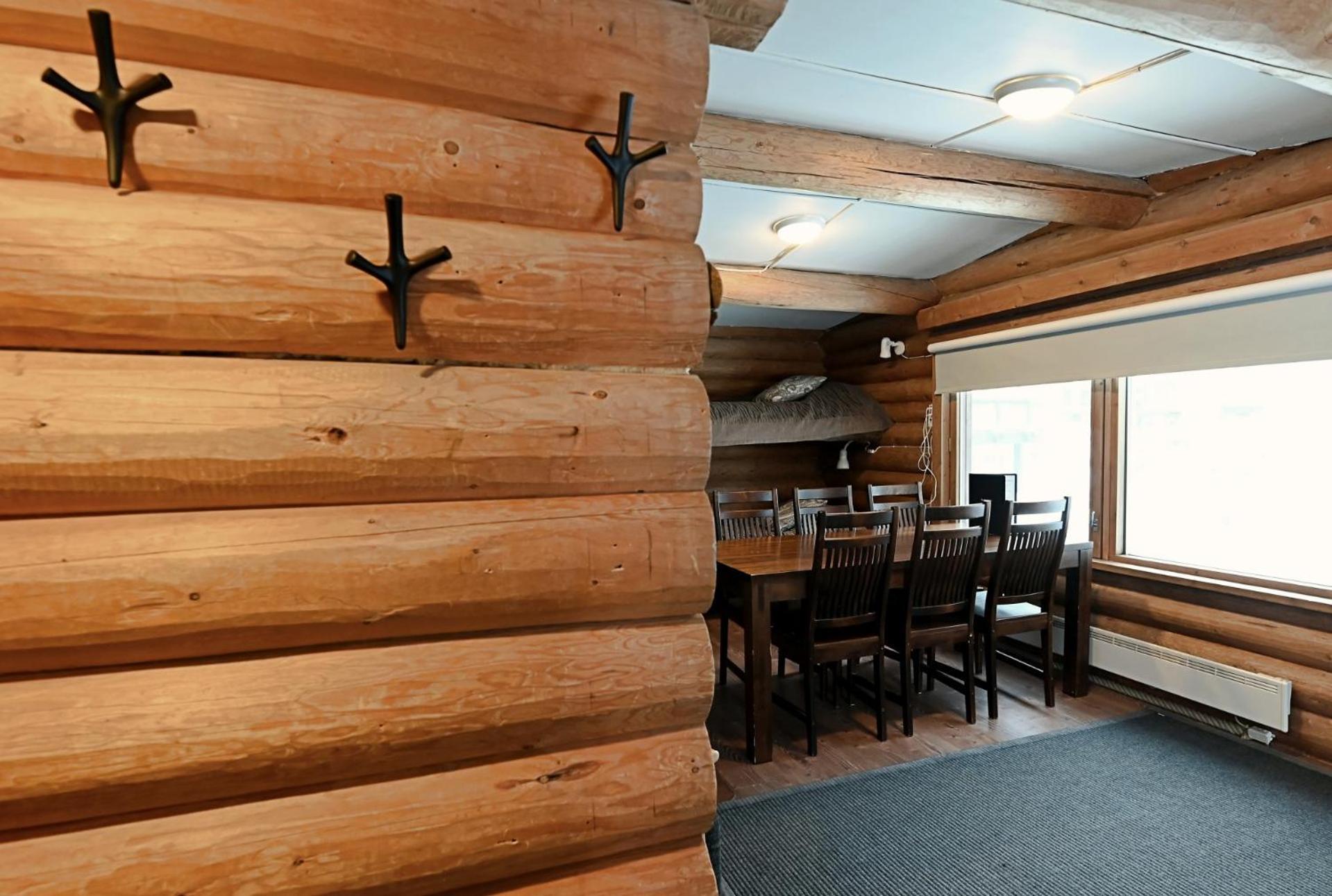 Classic Log Cabin Ski-In Ski-Out Levi Exteriér fotografie