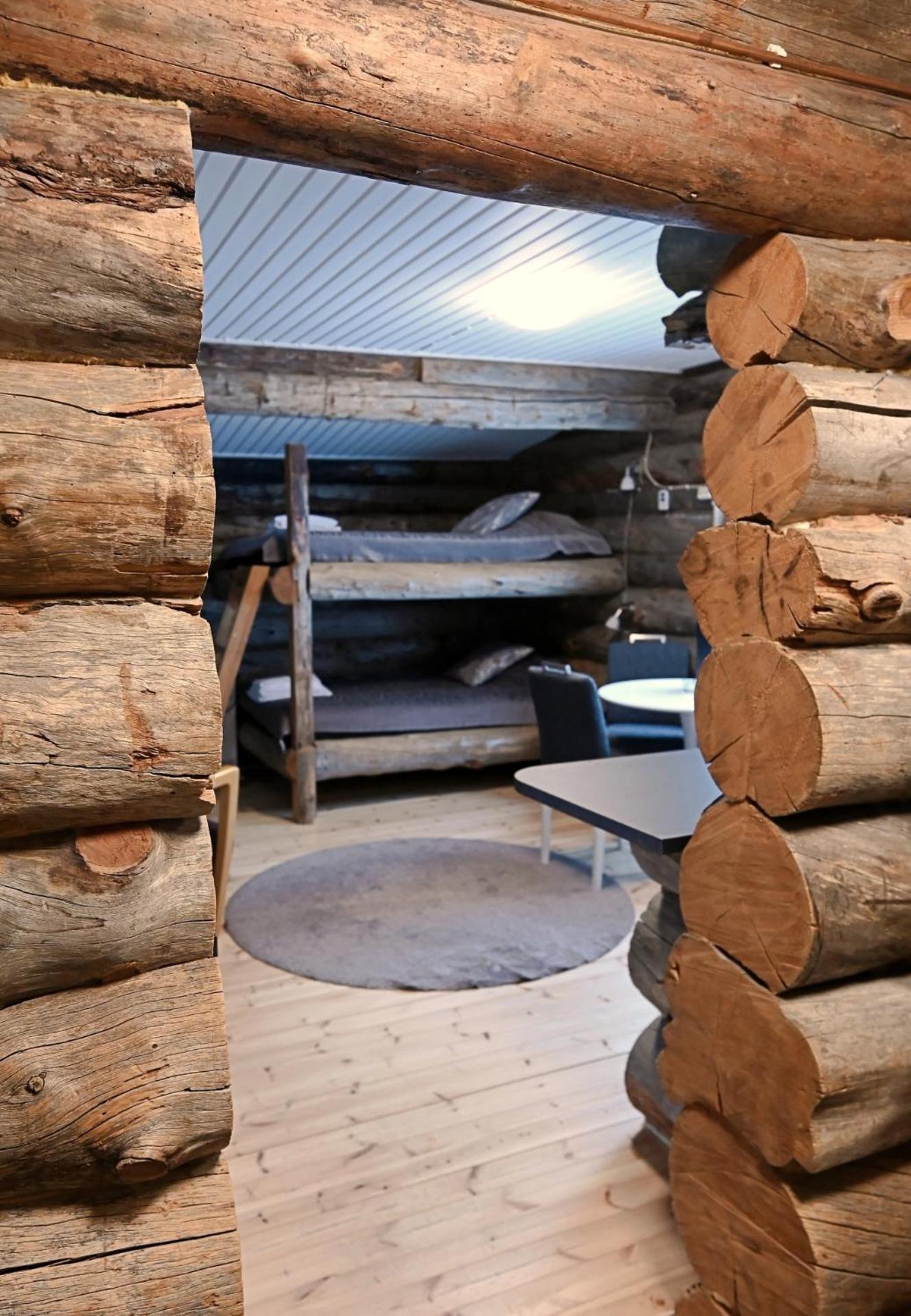 Classic Log Cabin Ski-In Ski-Out Levi Exteriér fotografie