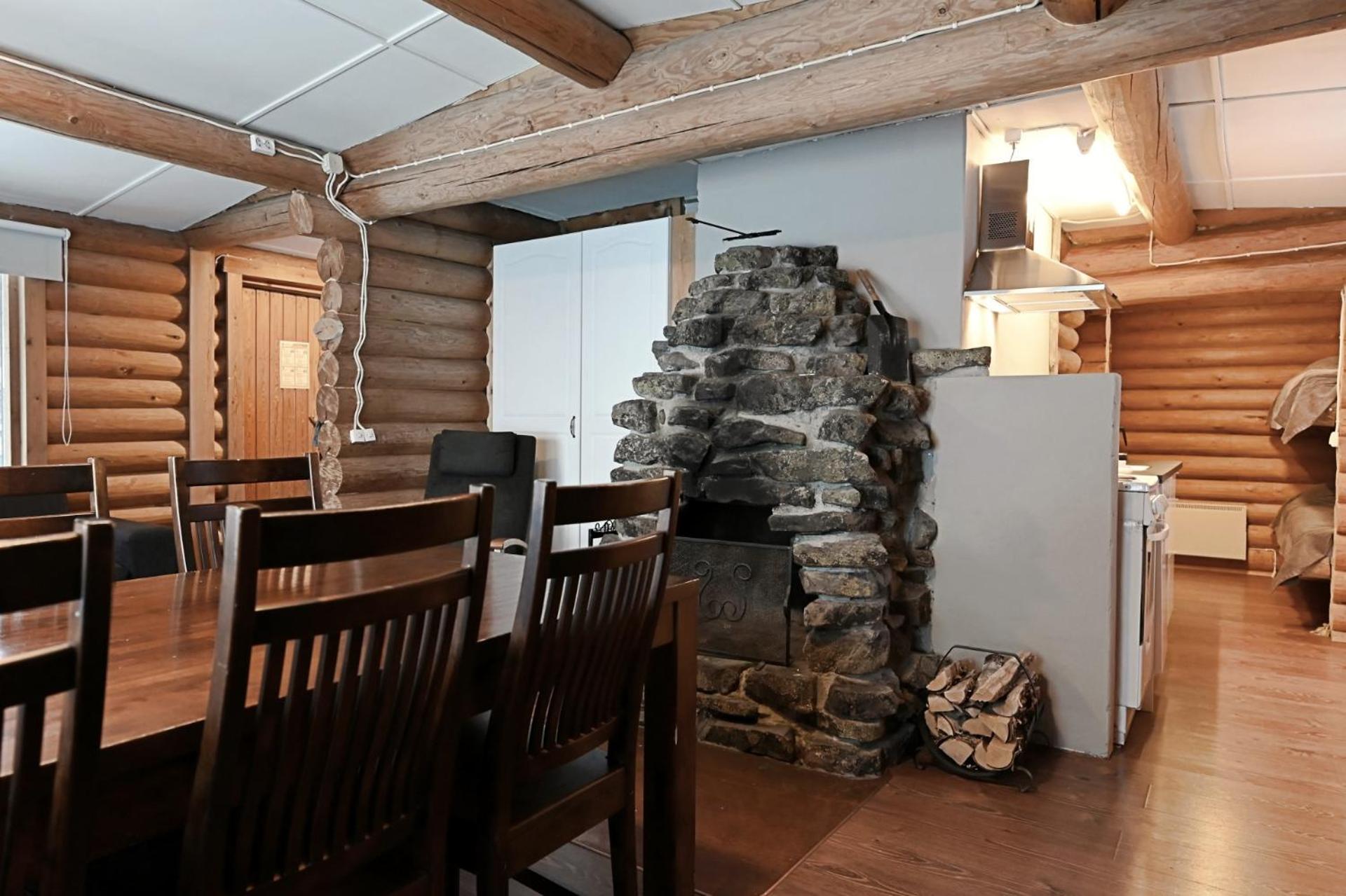 Classic Log Cabin Ski-In Ski-Out Levi Pokoj fotografie