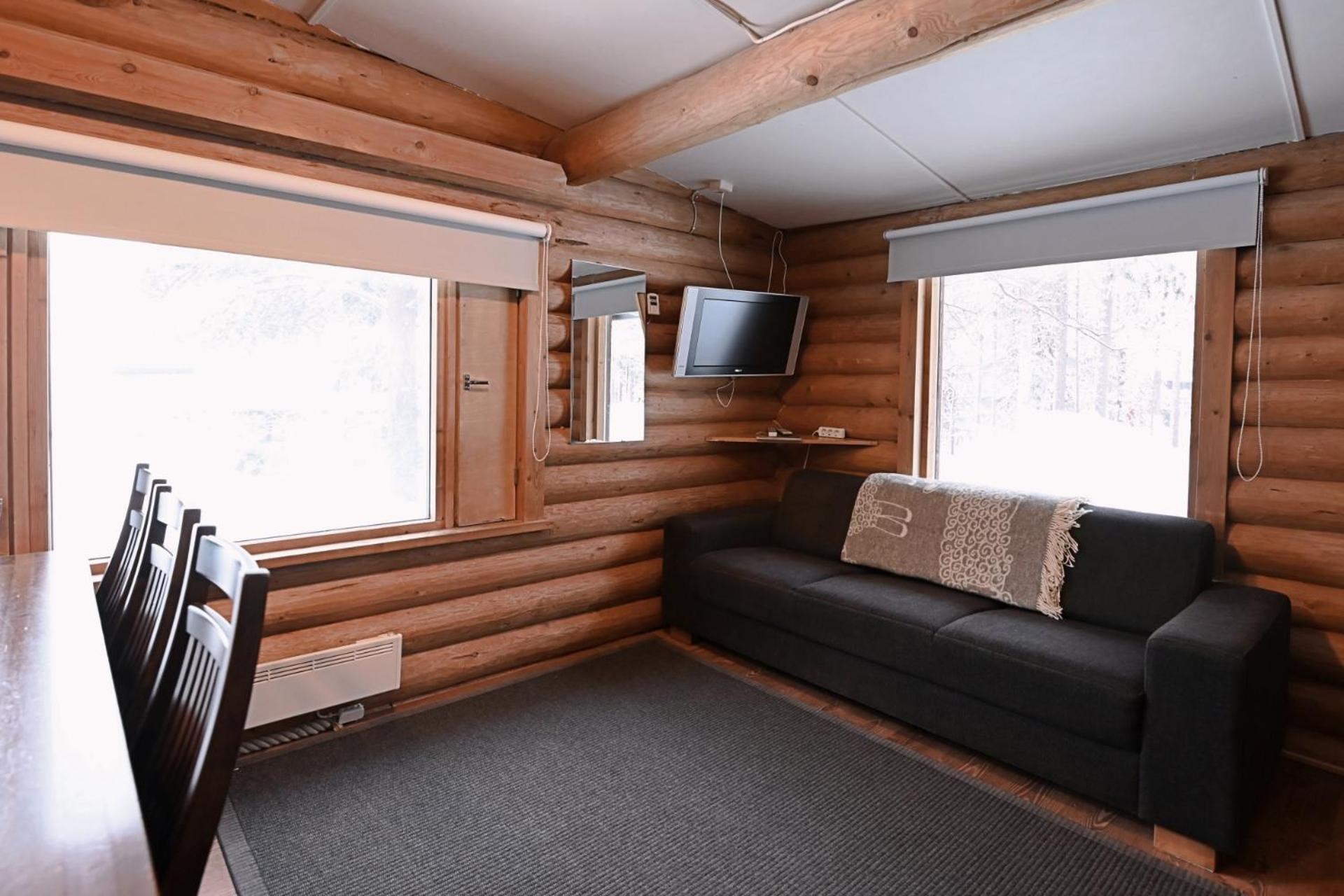 Classic Log Cabin Ski-In Ski-Out Levi Exteriér fotografie