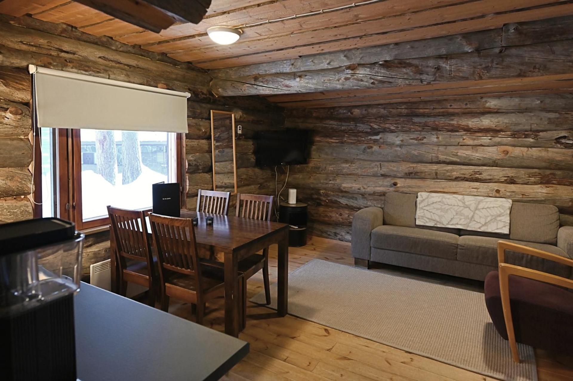 Classic Log Cabin Ski-In Ski-Out Levi Exteriér fotografie