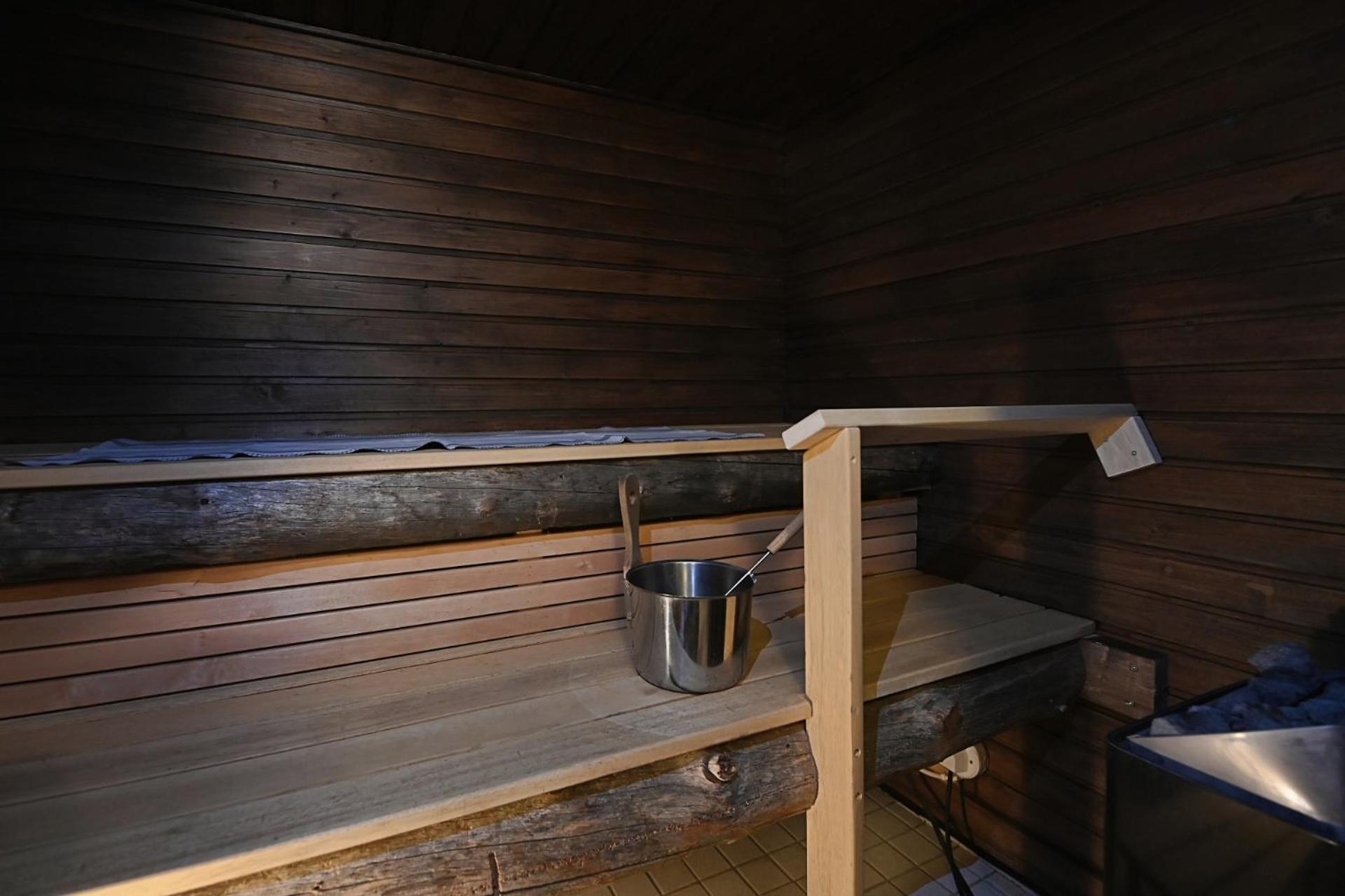 Classic Log Cabin Ski-In Ski-Out Levi Exteriér fotografie