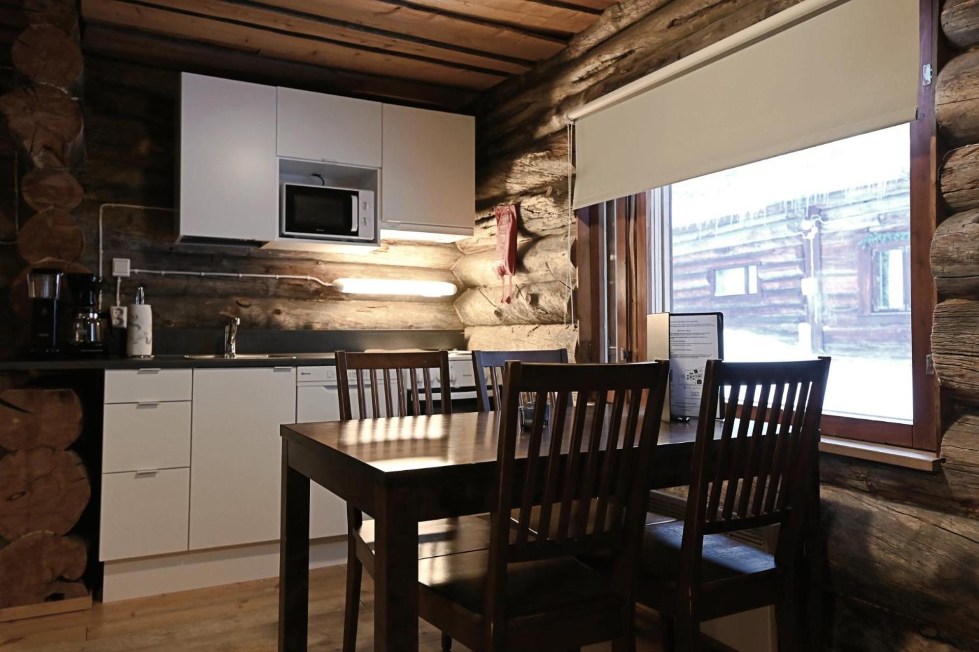Classic Log Cabin Ski-In Ski-Out Levi Exteriér fotografie