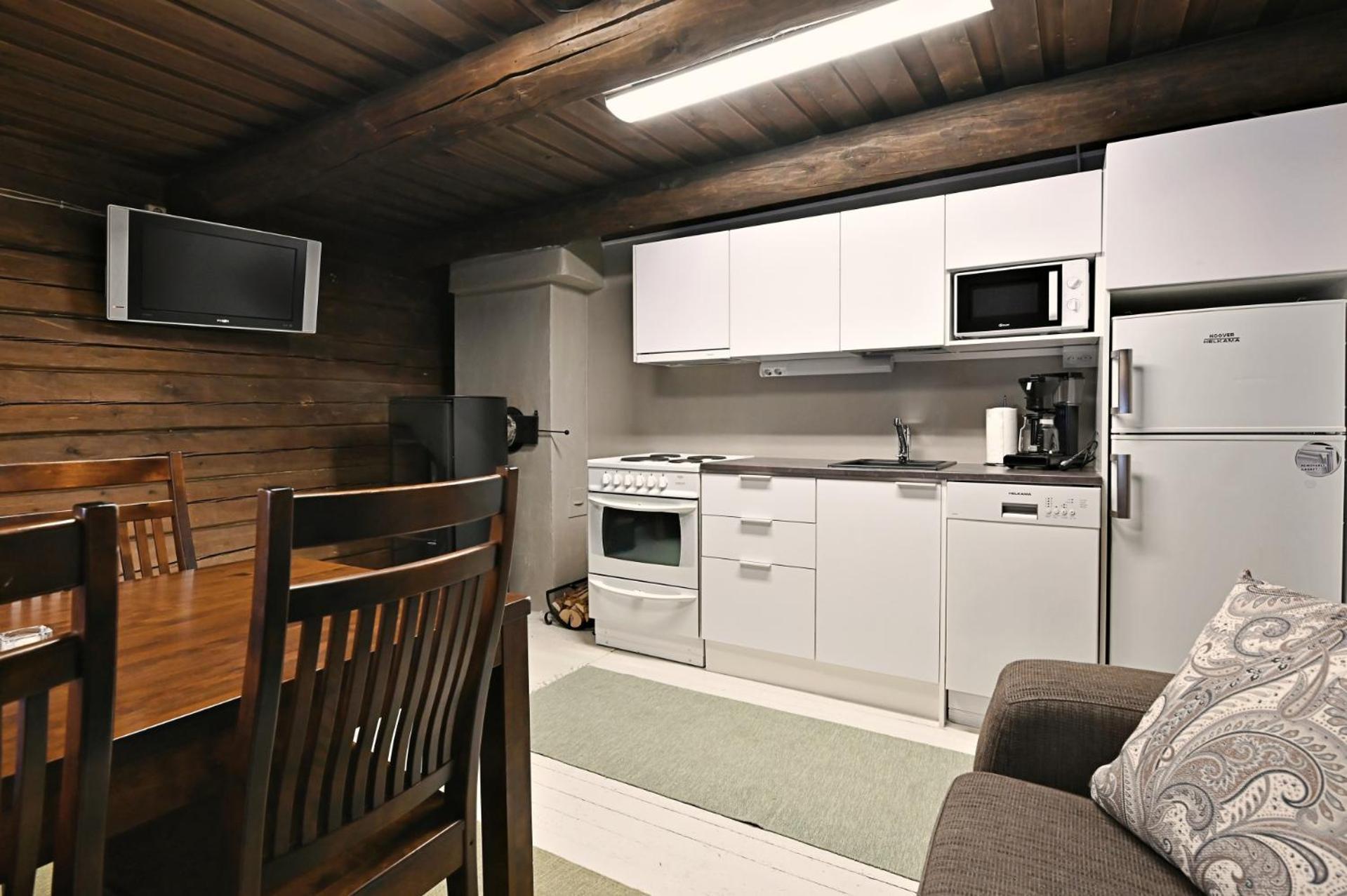 Classic Log Cabin Ski-In Ski-Out Levi Exteriér fotografie