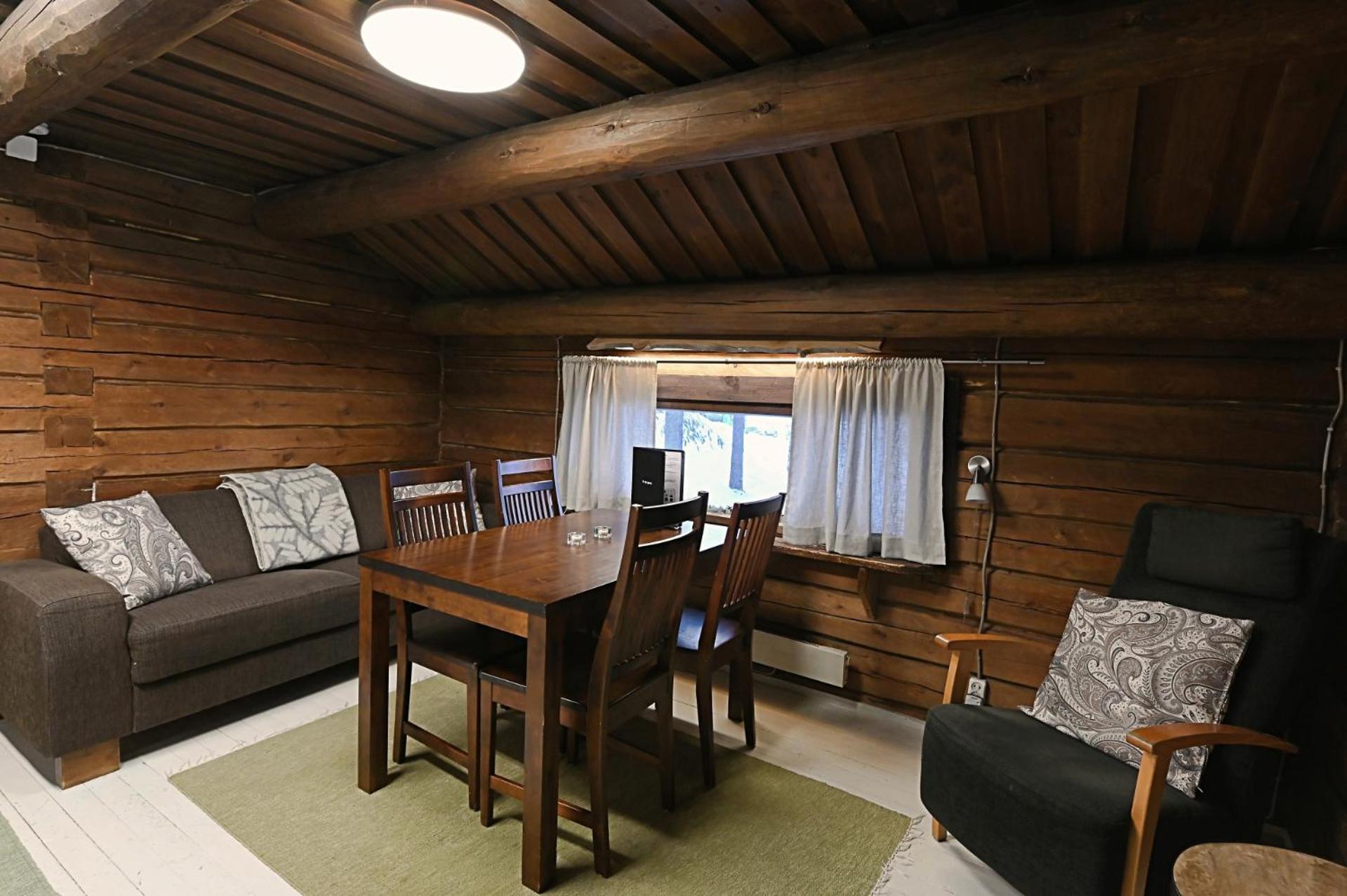Classic Log Cabin Ski-In Ski-Out Levi Exteriér fotografie