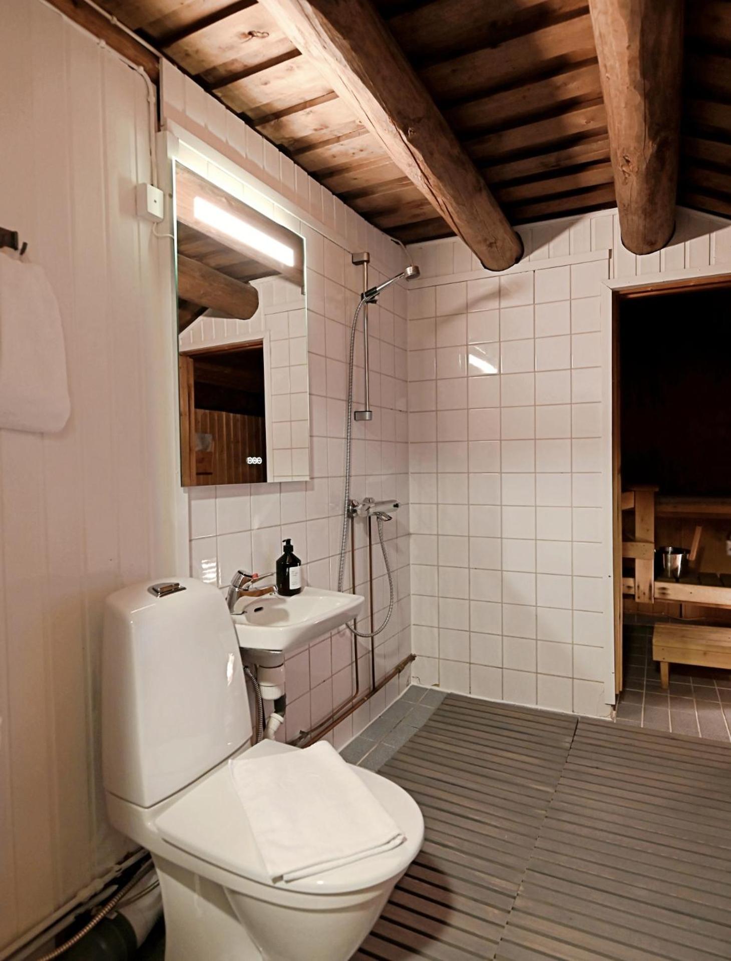 Classic Log Cabin Ski-In Ski-Out Levi Exteriér fotografie
