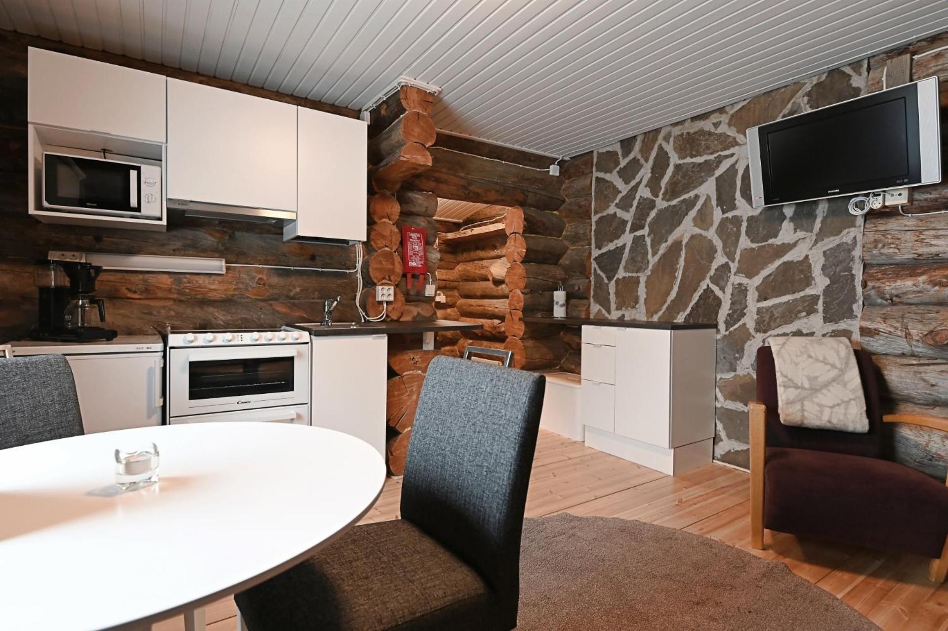 Classic Log Cabin Ski-In Ski-Out Levi Pokoj fotografie